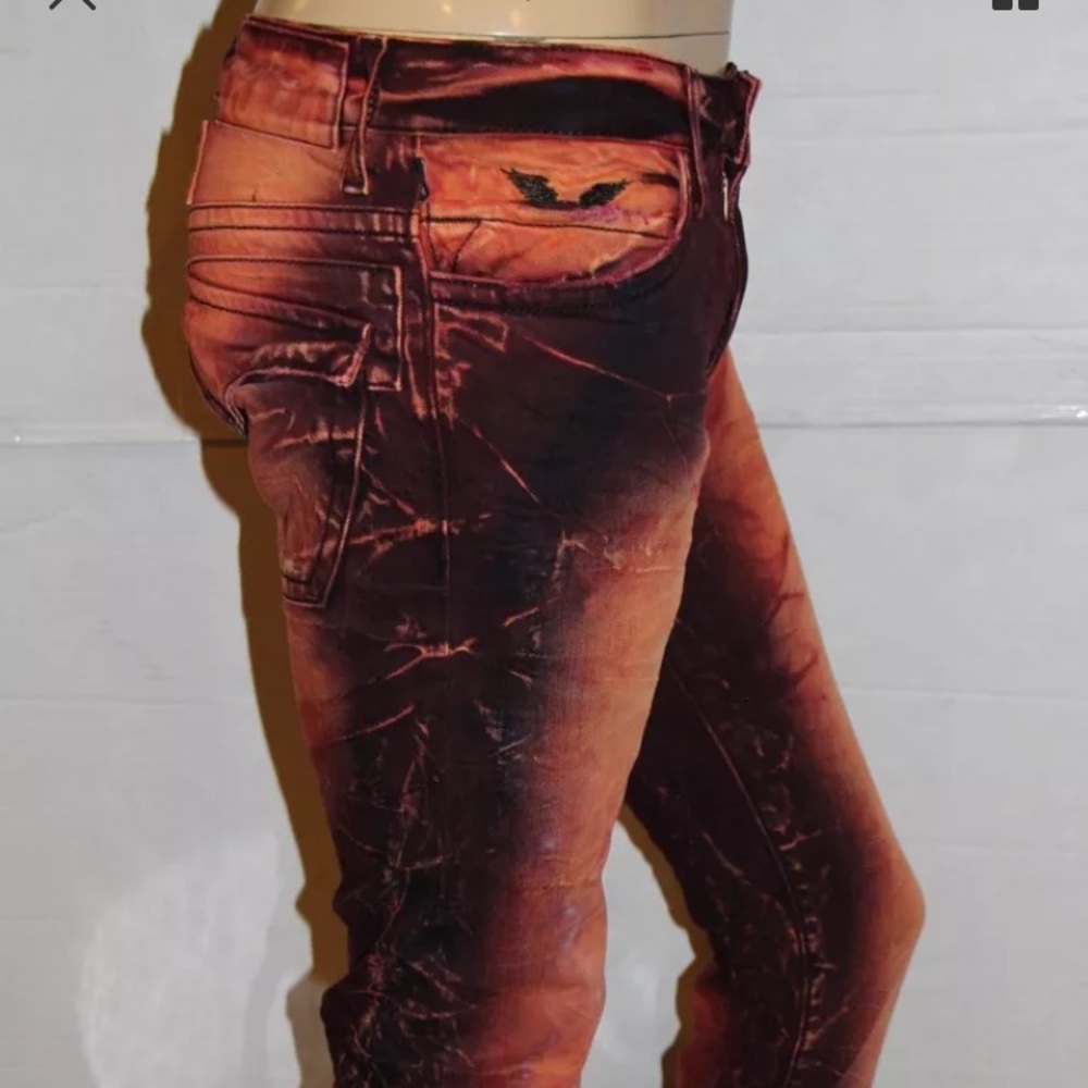 New Men's ROBIN'S JEAN sz 32 Flaps- Slim Straight - Picture 4 of 8